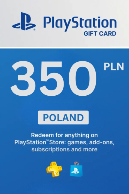 PlayStation Store 350 PLN Gift Card (Poland) - Digital Code