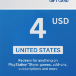 PlayStation Store $4 USD Gift Card  (United States) - Digital Code
