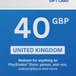 PlayStation Store £40 GBP Gift Card (United Kingdom) - Digital Code