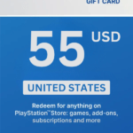 PlayStation Store $55 USD Gift Card  (United States) - Digital Code