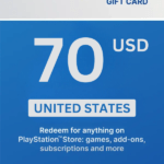 PlayStation Store $70 USD Gift Card  (United States) - Digital Code