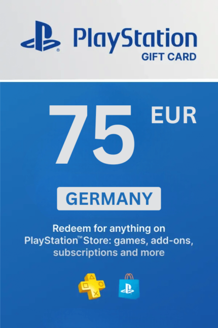 PlayStation Store 75 EUR Gift Card (Germany) - Digital Code