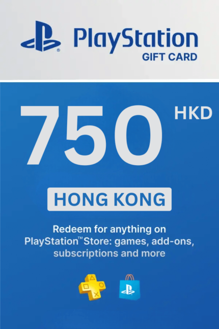 PlayStation Store 750 HKD Gift Card (Hong Kong) - Digital Code