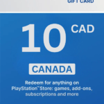 PlayStation Store 10 CAD Gift Card (Canada) - Digital Code