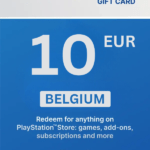 PlayStation Store 10 EUR Gift Card (Belgium) - Digital Code