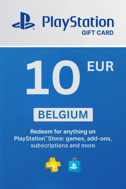 PlayStation Store 10 EUR Gift Card (Belgium) - Digital Code