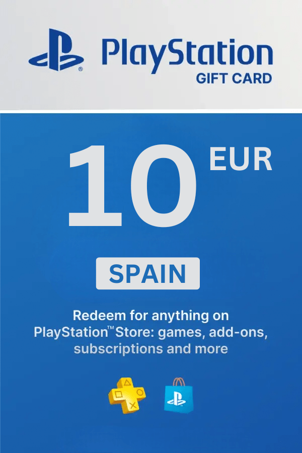 PlayStation Store 10 EUR Gift Card Spain PlayStation Store 10 EUR Gift Card (Spain) - Digital Code - Image 1