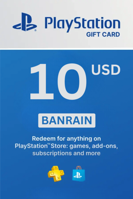 PlayStation Store 10 USD Gift Card (Bahrain) - Digital Code