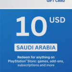 PlayStation Store 10 USD Gift Card (Saudi Arabia) - Digital Code