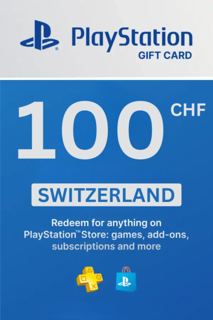 PlayStation Store 100 CHF Gift Card (Switzerland) - Digital Code