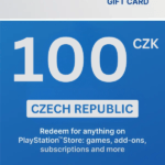 PlayStation Store 100 CZK Gift Card (Czech Republic) - Digital Code