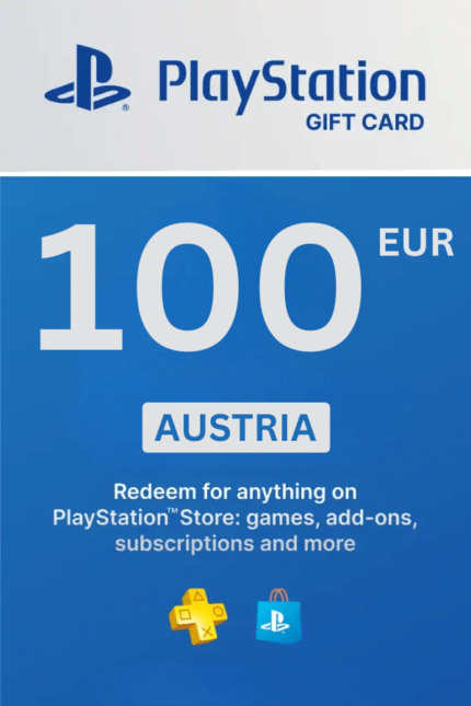 PlayStation Store 100 EUR Gift Card (Austria) - Digital Code