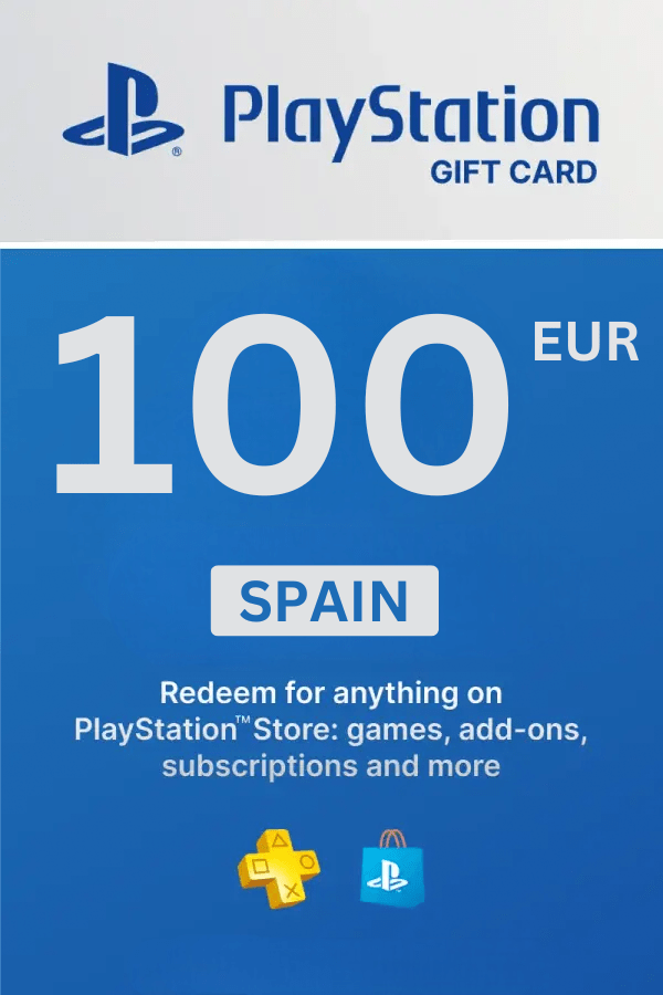 PlayStation Store 100 EUR Gift Card Spain PlayStation Store 100 EUR Gift Card (Spain) - Digital Code - Image 1