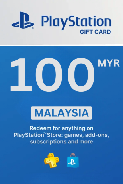 PlayStation Store 100 MYR Gift Card (Malaysia) - Digital Code