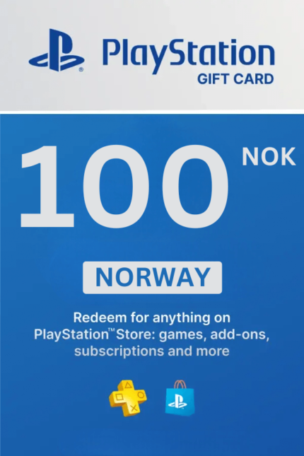 PlayStation Store 100 NOK Gift Card (Norway) - Digital Code