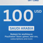 PlayStation Store 100 USD Gift Card (Saudi Arabia) - Digital Code