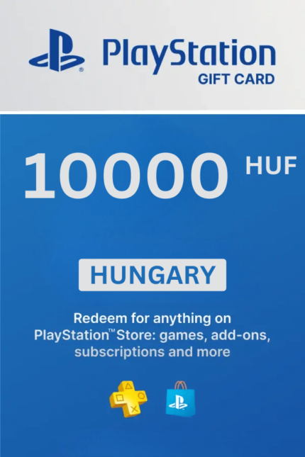 PlayStation Store 10000 HUF Gift Card (Hungary) - Digital Code