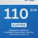 PlayStation Store 110 EUR Gift Card (Austria) - Digital Code