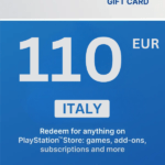 PlayStation Store 110 EUR Gift Card (Italy) - Digital Code