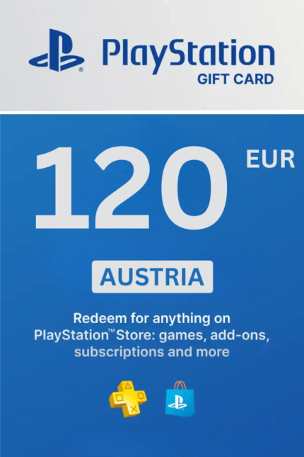 PlayStation Store 120 EUR Gift Card (Austria) - Digital Code