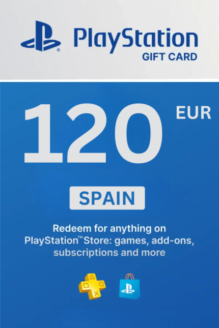 PlayStation Store 120 EUR Gift Card (Spain) - Digital Code