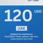 PlayStation Store 120 USD Gift Card (United Arab Emirates) - Digital Code
