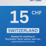 PlayStation Store 15 CHF Gift Card (Switzerland) - Digital Code