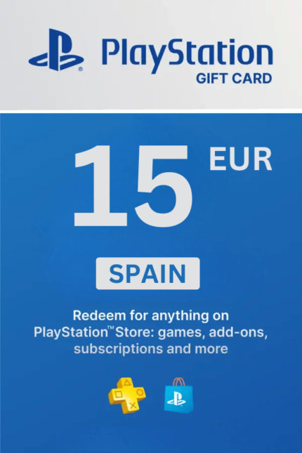 PlayStation Store 15 EUR Gift Card (Spain) - Digital Code