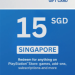 PlayStation Store 15 SGD Gift Card (Singapore) - Digital Code