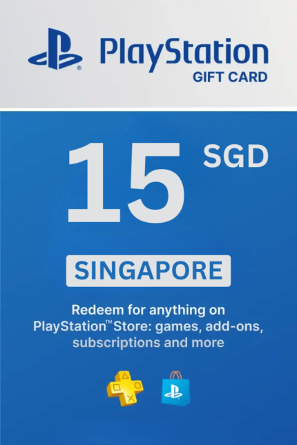 PlayStation Store 15 SGD Gift Card (Singapore) - Digital Code