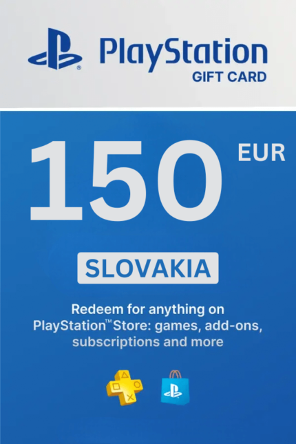 PlayStation Store 150 EUR Gift Card (Slovakia) - Digital Code