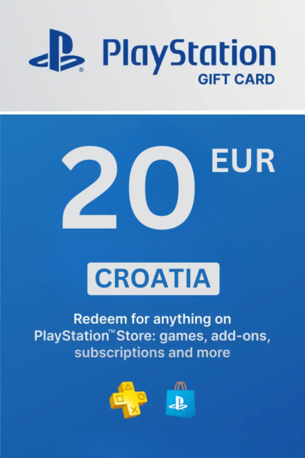 PlayStation Store 20 EUR Gift Card (Croatia) - Digital Code