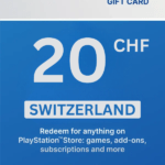 PlayStation Store 20 CHF Gift Card (Switzerland) - Digital Code
