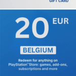 PlayStation Store 20 EUR Gift Card (Belgium) - Digital Code