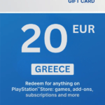 PlayStation Store 20 EUR Gift Card (Greece) - Digital Code