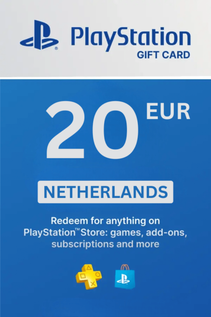 PlayStation Store 20 EUR Gift Card (Netherlands) - Digital Code