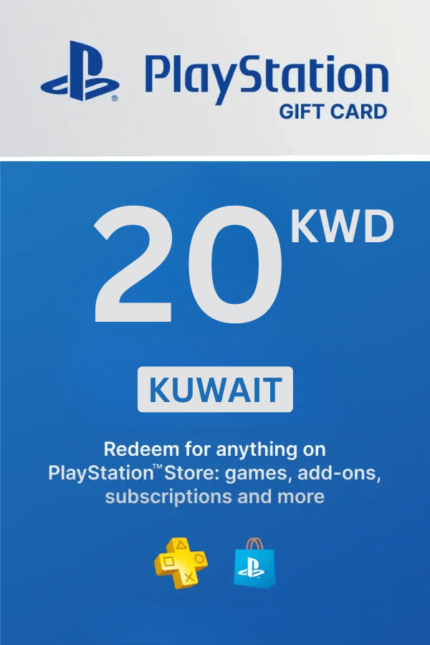 PlayStation Store 20 KWD Gift Card (Kuwait) - Digital Code