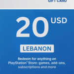 PlayStation Store 20 USD Gift Card (Lebanon) - Digital Code