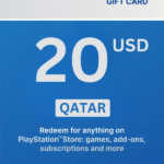 PlayStation Store 20 USD Gift Card (Qatar) - Digital Code