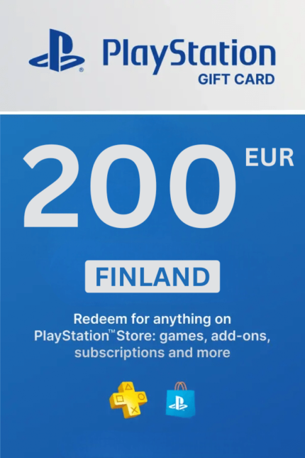 PlayStation Store 200 EUR Gift Card (Finland) - Digital Code