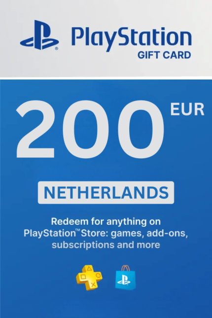 PlayStation Store 200 EUR Gift Card (Netherlands) - Digital Code