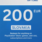 PlayStation Store 200 EUR Gift Card (Slovakia) - Digital Code