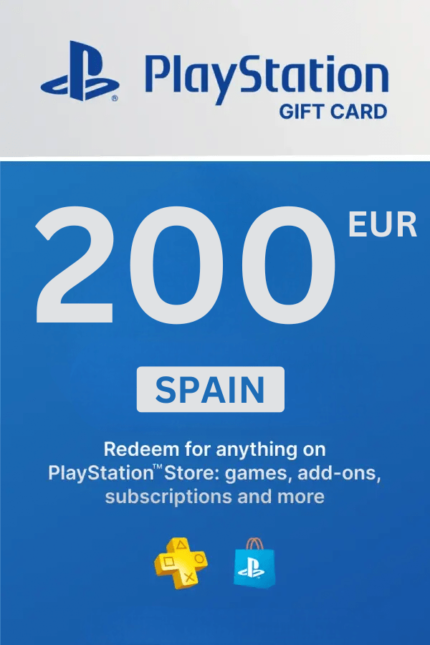 PlayStation Store 200 EUR Gift Card (Spain) - Digital Code