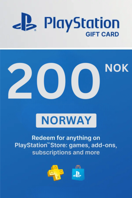 PlayStation Store 200 NOK Gift Card (Norway) - Digital Code