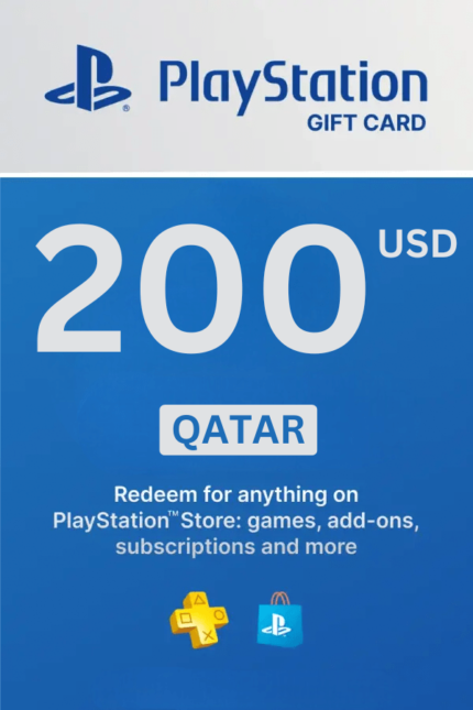 PlayStation Store 200 USD Gift Card (Qatar) - Digital Code
