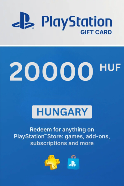 PlayStation Store 20000 HUF Gift Card (Hungary) - Digital Code
