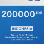 PlayStation Store 200000 IDR Gift Card (Indonesia) - Digital Code