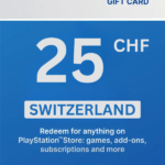 PlayStation Store 25 CHF Gift Card (Switzerland) - Digital Code