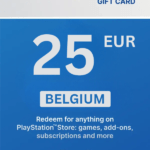 PlayStation Store 25 EUR Gift Card (Belgium) - Digital Code