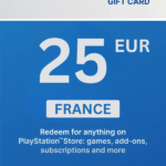 PlayStation Store 25 EUR Gift Card (France) - Digital Code